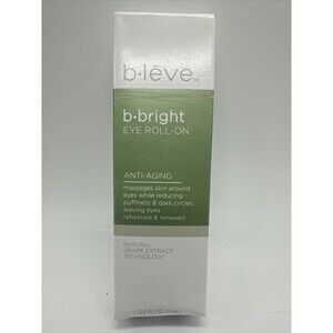 Bleve BBright  Eye Roll-On Anti Aging Natural Grape Extract 0.5oz Rare B.leve